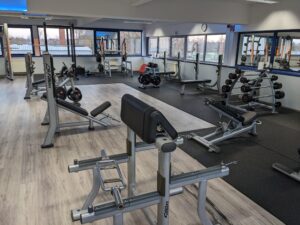 Freihantelbereich Powerrrack Bankdrücken